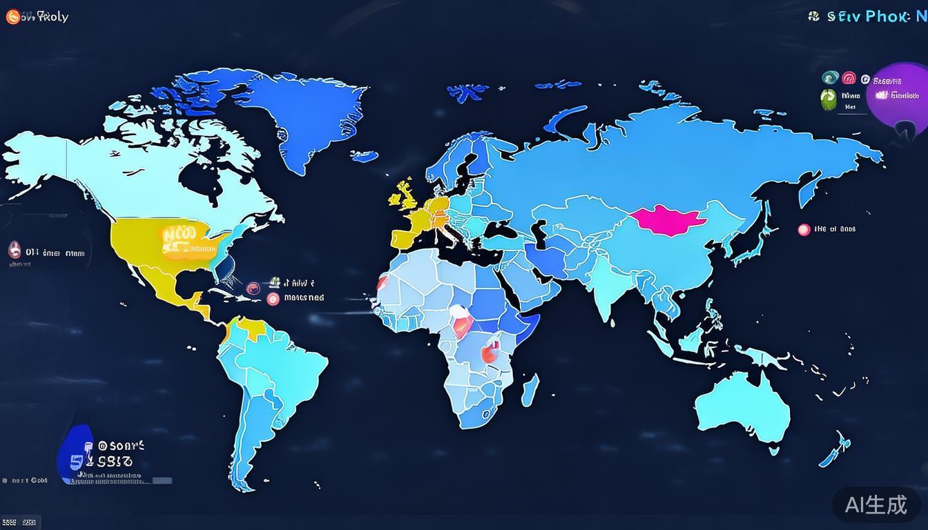 登录后，界面会显示全球多个服务器节点。根据您的需求