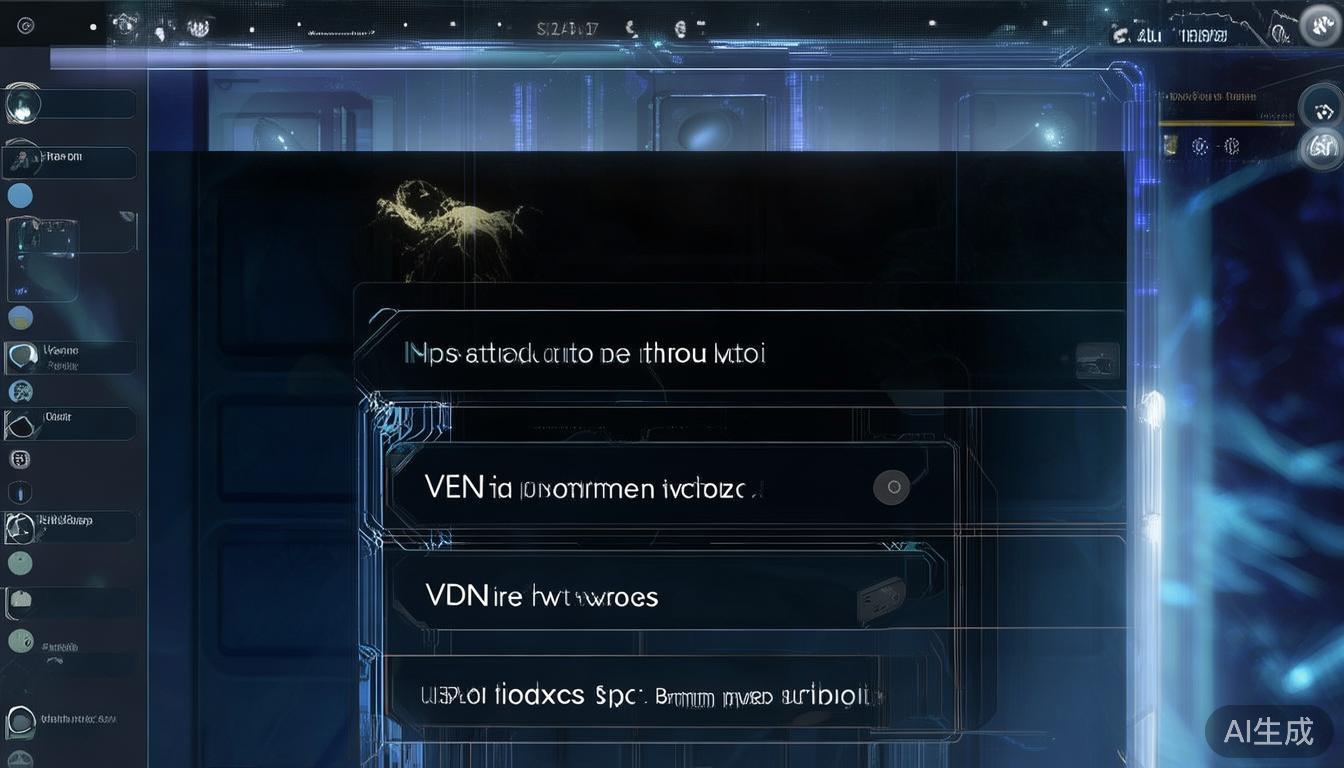 打开雷电模拟器，进入“设置”——“网络”部分，找到